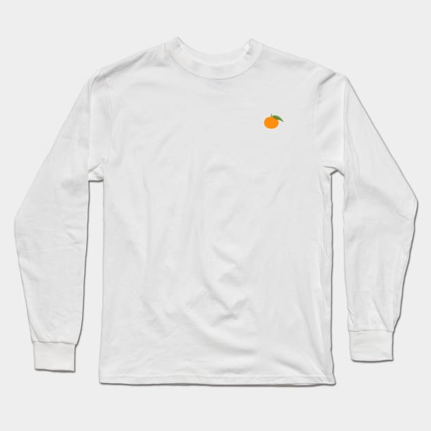Tangerine Long Sleeve T-Shirt by Pam´s Lab
